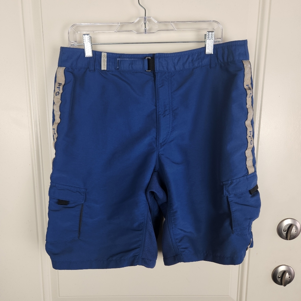 Columbia Mens PFG Omni Dry Pompano Short Performance Fishing Gear UPF 30 Size M